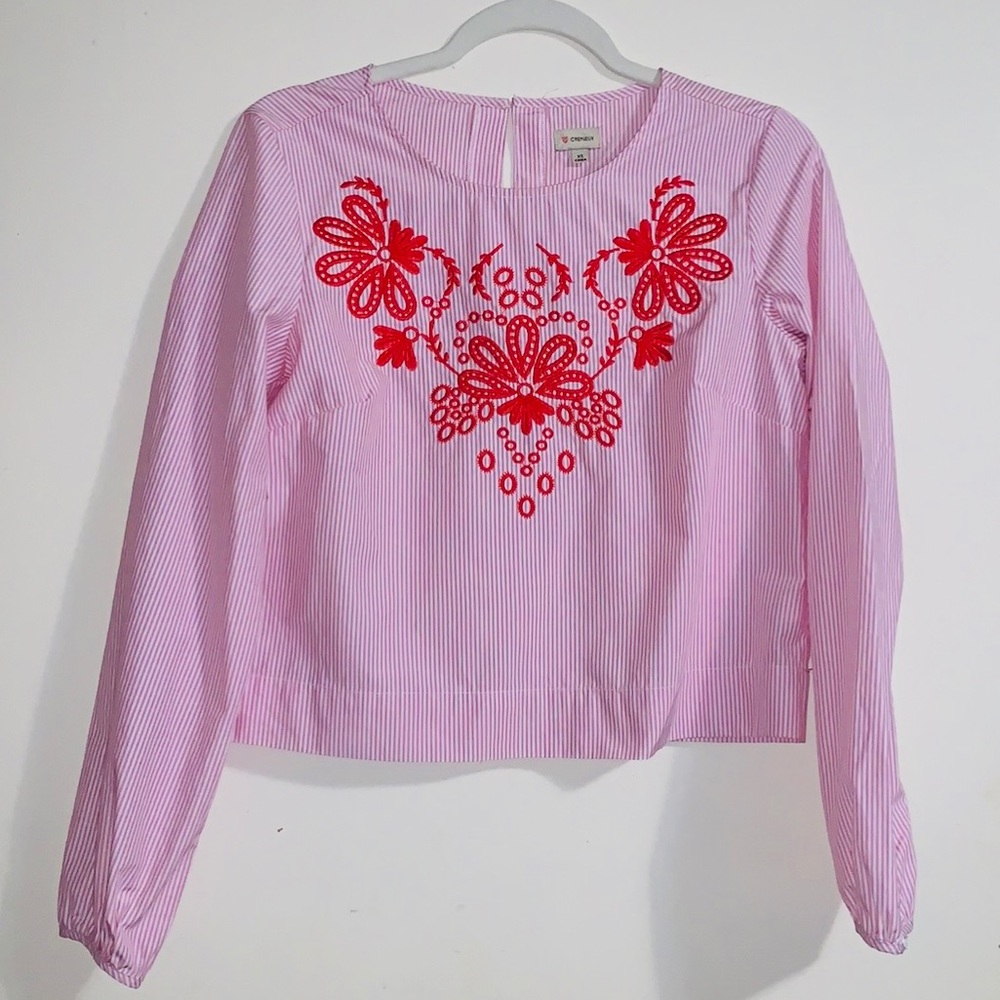 CREMIEUX blouse XS